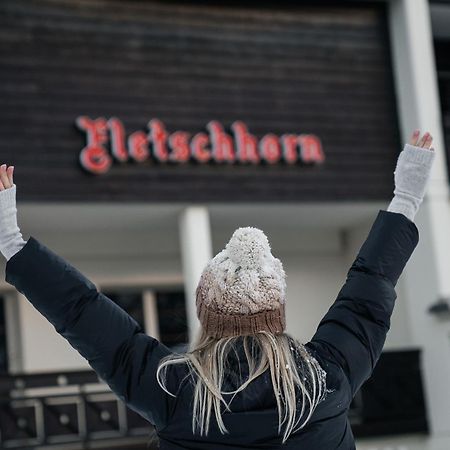 Waldhotel Fletschhorn Panoramic Retreat In Saas Fee Exterior foto