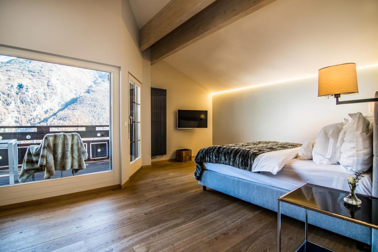 Waldhotel Fletschhorn Panoramic Retreat In Saas Fee Exterior foto