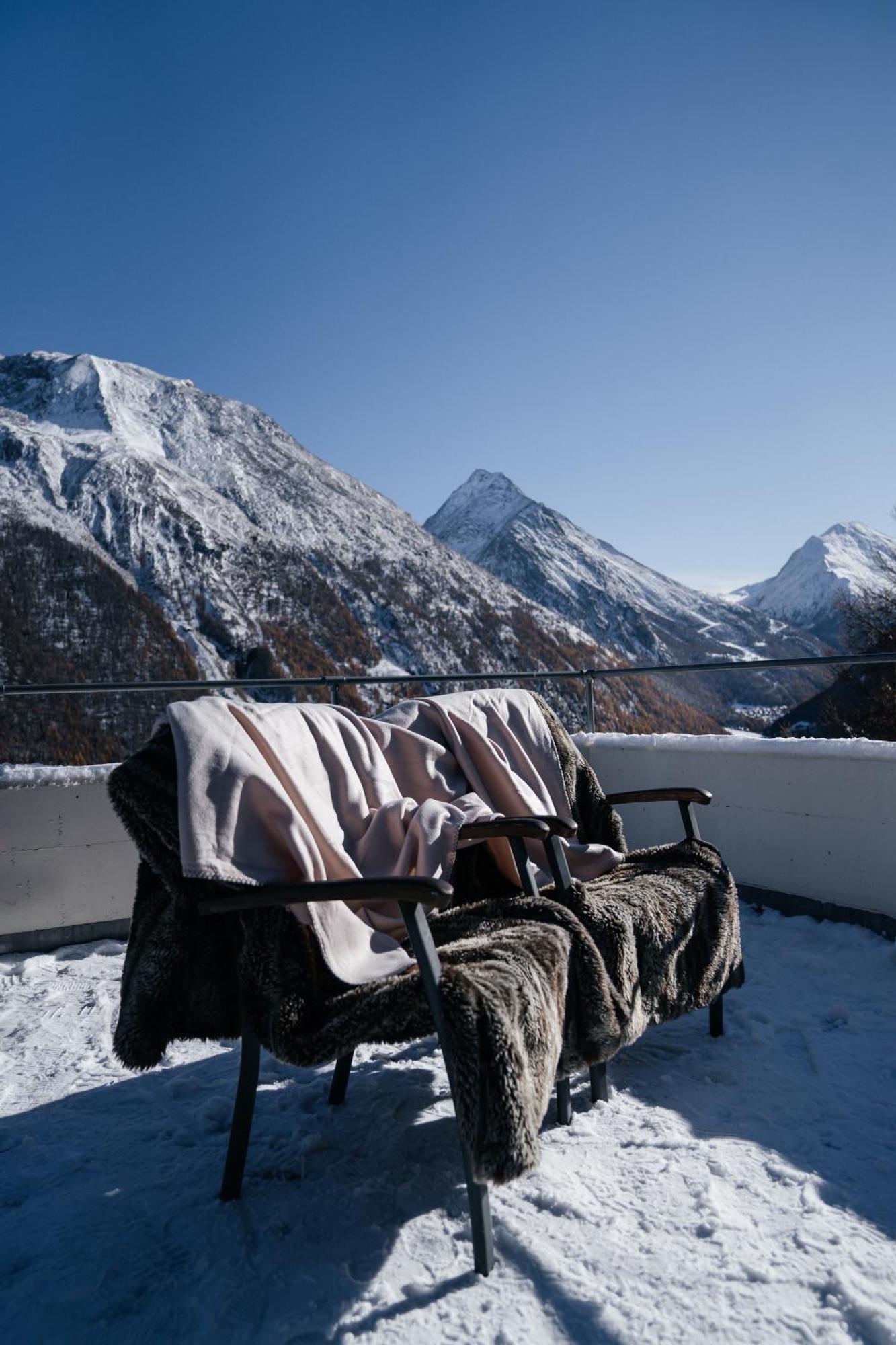 Waldhotel Fletschhorn Panoramic Retreat In Saas Fee Exterior foto